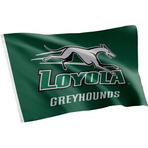 Desert Cactus Loyola Greyhounds Flag 3x5 Green New College Banner Grommets
